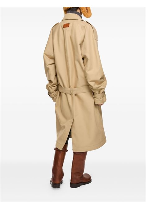 cappotto trench satin unisex beige ACNE STUDIOS | A90683AEK